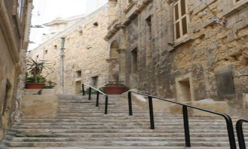 Zdjęcie MALTA / Malta / Senglea / Schodki