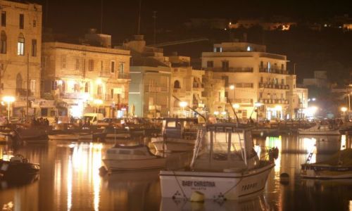Zdjęcie MALTA / Malta / Marsascala / Wieczór w Marsascali
