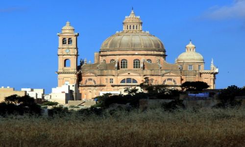 Zdjecie MALTA / Gozo / Xewkija / Koci witego Jana Chrzciciela
