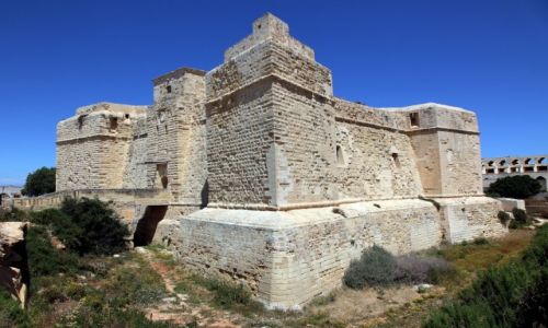 Zdjęcie MALTA / Malta Południowo-wschodnia / Marsaskala / Twierdza św. Tomasza