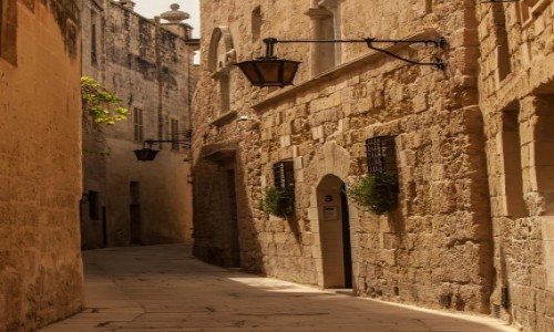 Zdjcie MALTA / Mdina / Mdina / Uliczki Mdiny