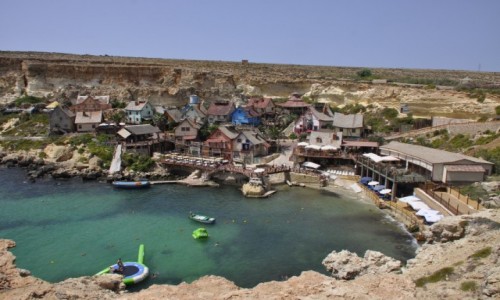 Zdjcie MALTA / - / Popeye Village / Malta, Popeye Village
