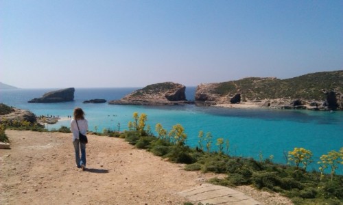 Zdjecie MALTA / COMINO / BLUE LAGON / Błękitna laguna