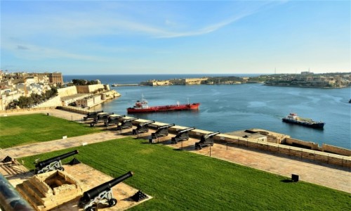 Zdjecie MALTA / Malta / The Grand Harbour / La Valetta