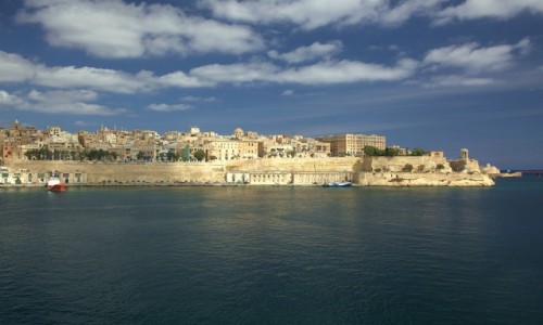 Zdjcie MALTA / Vittoriosa (Birgu)  / Fort Saint Angelo / La Valletta