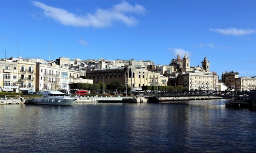 Zdjcie MALTA / Vittoriosa (Birgu)  / Isla / Most na Cospicua (Bormla)