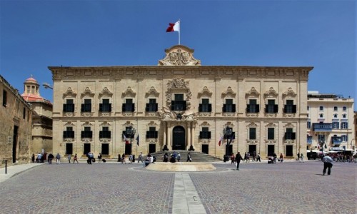 Zdjcie MALTA / Valletta / . / Castille Palace