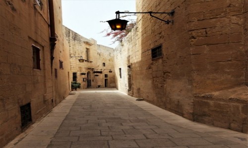 Zdjcie MALTA / Mdina / . / Uliczka