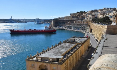 Zdjęcie MALTA / wschodnie wybrzeże / Valletta / Widok na Grand Harbour