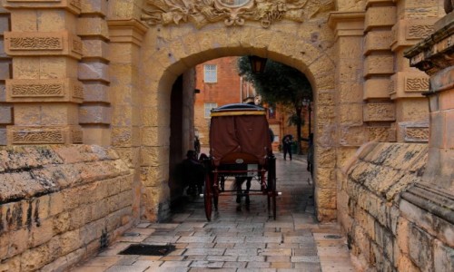 Zdjecie MALTA / rodkowa Malta  / Mdina / Deszczowy dzie w Mdinie 2