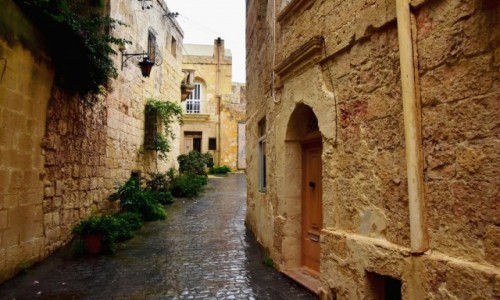 Zdjecie MALTA / rodkowa Malta  / Mdina / Deszczowy dzie w Mdinie 3
