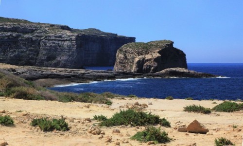Zdjcie MALTA / Gozo / Dwejra / Brzeg