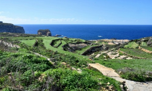 Zdjcie MALTA / wyspa Gozo / zachodnie wybrzee / Zachodnie wybrzee wyspy Gozo