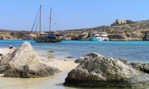 Zdjecie MALTA / comino / comino / blue lagoon