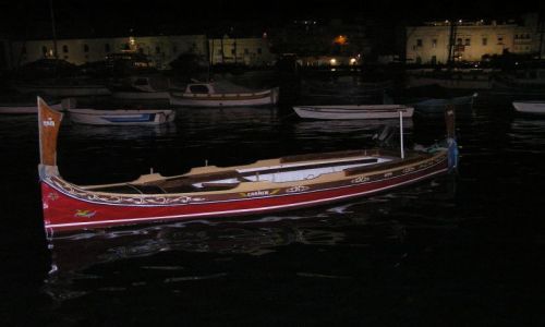 Zdjęcie MALTA / trzy miasta / sanglea / nocną w porcie