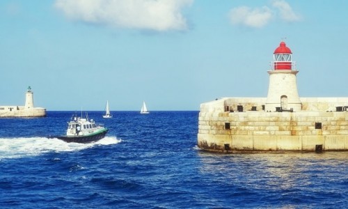 Zdjęcie MALTA / ... / Valletta / Wejscie do portu