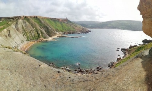 Zdjecie MALTA / Malta / Għajn Tuffieħa / Malta w lutym