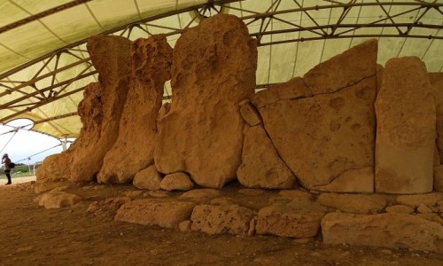 Zdjęcie MALTA / ... / Hagar Qim / Megalityczna świątynia