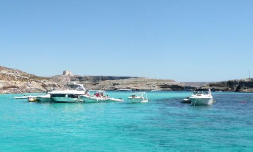 Zdjęcie MALTA / Comino / Blue Lagoon / Błękitna laguna