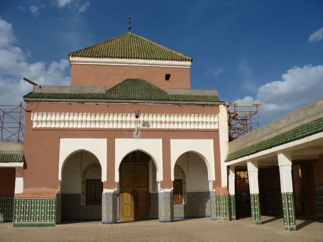 Zdjęcia: Tamegroute, Meczet z grobowcem/Ahmed'a ibn Nasir, MAROKO Zdjęcia: Tamegroute, Meczet z grobowcem/Ahmed'a ibn Nasir, MAROKO