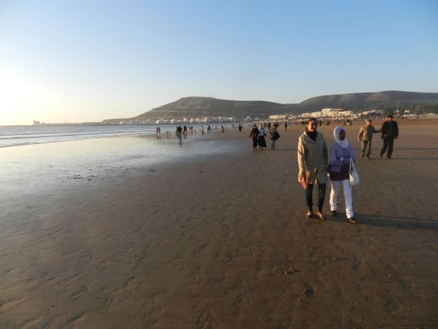 Zdjęcia: Agadir, Wybrzeże, Spacer po plaży, MAROKO Zdjęcia: Agadir, Wybrzeże, Spacer po plaży, MAROKO