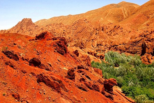 Zdjęcia: w drodze do OUARZAZATE, Dolina rzeki Dades #10, MAROKO Zdjęcia: w drodze do OUARZAZATE, Dolina rzeki Dades #10, MAROKO