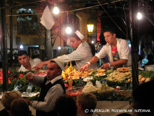 Zdj cia: Marrakesz, Marrakesz, Demma el-Fna 2, MAROKO