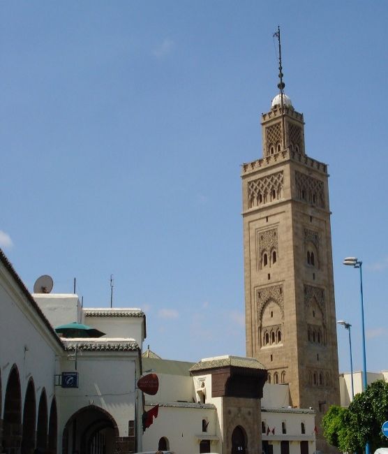 Zdjęcia: Rabat, Rabat, Rabat - meczet, MAROKO Zdjęcia: Rabat, Rabat, Rabat - meczet, MAROKO