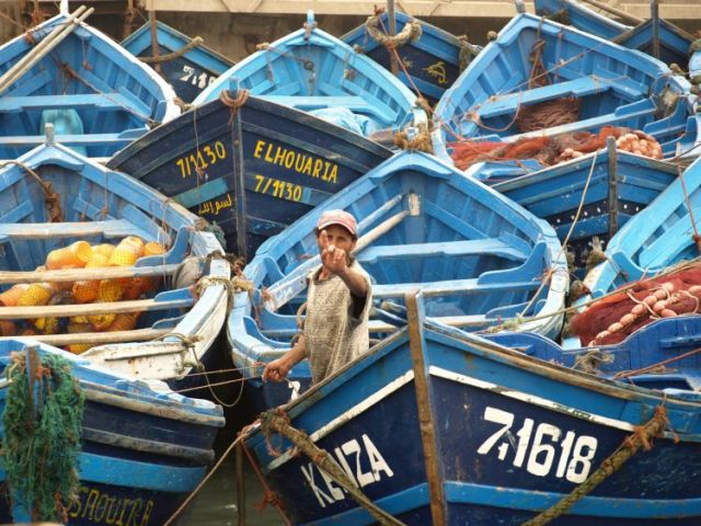 Zdjęcia: Essaouira, rybak, MAROKO Zdjęcia: Essaouira, rybak, MAROKO