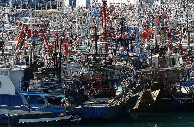Zdjęcia: Tanger, Port, MAROKO Zdjęcia: Tanger, Port, MAROKO