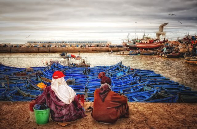 Zdjęcia: Essaouira, w oczekiwaniu na rybaków, MAROKO Zdjęcia: Essaouira, w oczekiwaniu na rybaków, MAROKO
