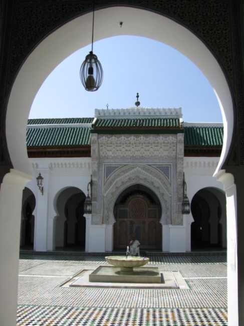 Zdjęcia: Fez, medina, Meczet al - Karawijjin, MAROKO Zdjęcia: Fez, medina, Meczet al - Karawijjin, MAROKO
