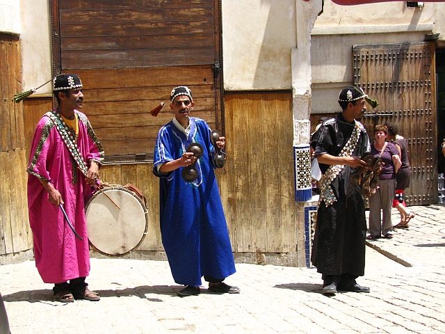 Zdjęcia: Fez, medina, Zespół muzyczny, MAROKO Zdjęcia: Fez, medina, Zespół muzyczny, MAROKO
