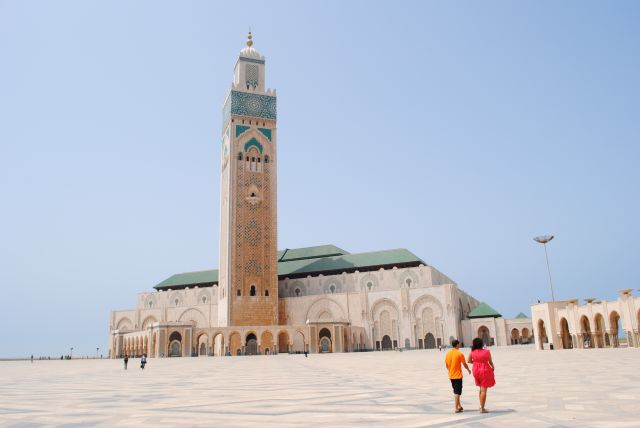 Zdjęcia: Casablanca, Hasając wokół meczetu Hassana!, MAROKO Zdjęcia: Casablanca, Hasając wokół meczetu Hassana!, MAROKO