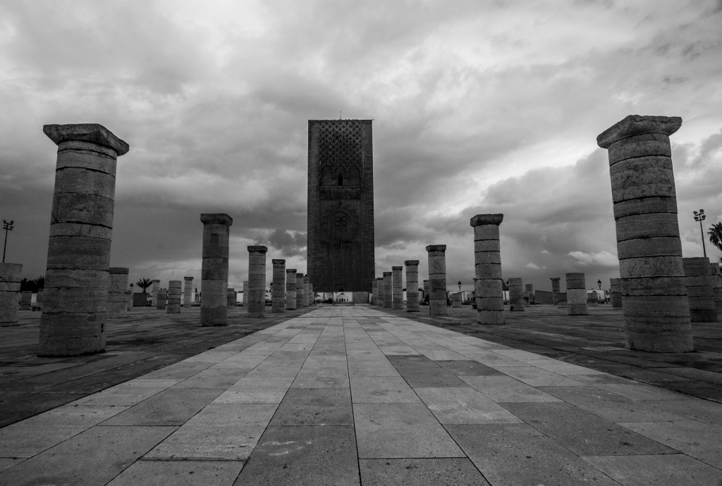 Zdjęcia: Rabat, Rabat, Niedokończony meczet, MAROKO Zdjęcia: Rabat, Rabat, Niedokończony meczet, MAROKO