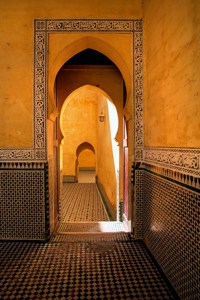 Zdjęcia: Meknes, Meknes, Mauzoleum Moulay Ismail, MAROKO Zdjęcia: Meknes, Meknes, Mauzoleum Moulay Ismail, MAROKO
