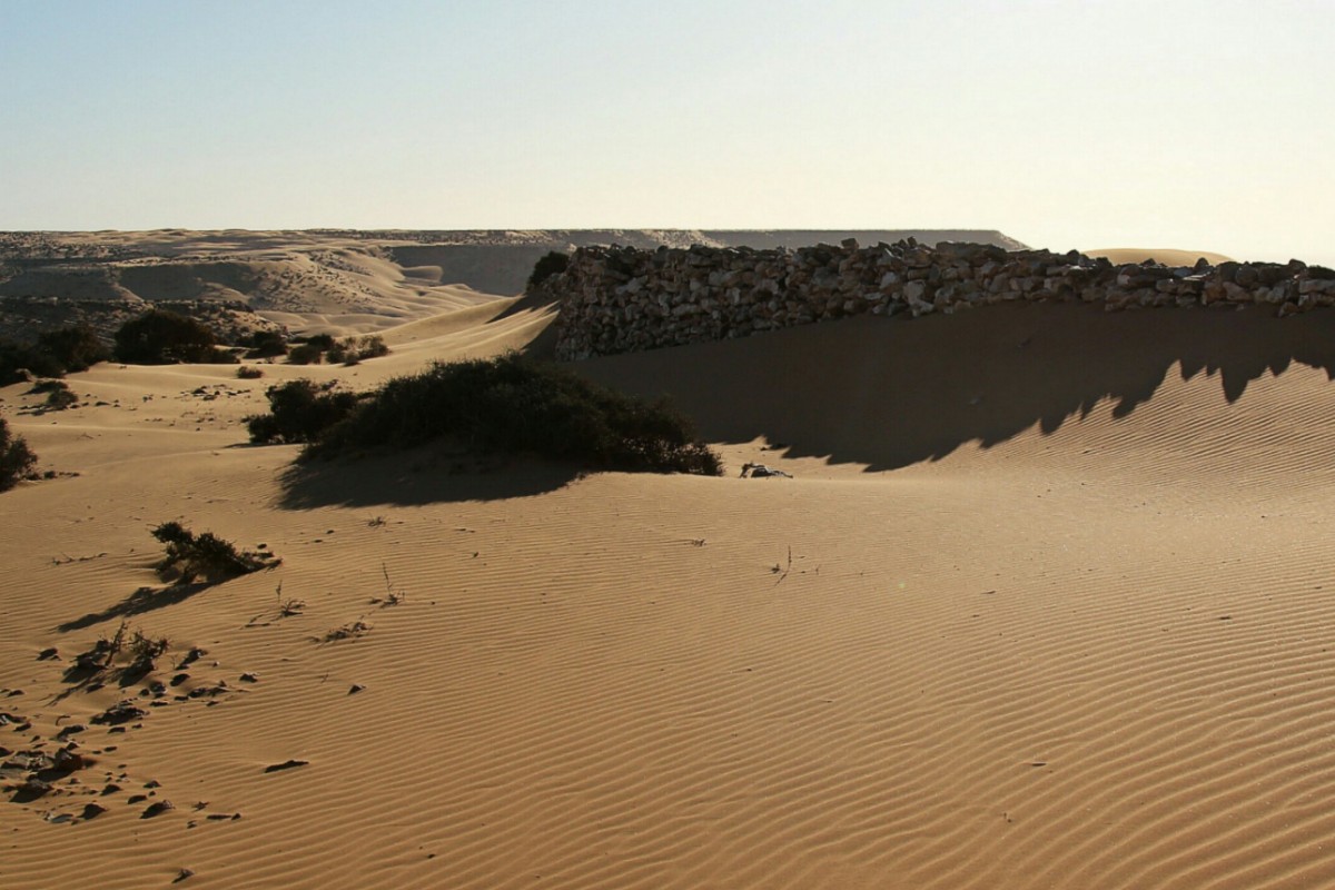 Zdjęcia: Sahara , Sahara Zachodnia, Mur saharyjski, MAROKO Zdjęcia: Sahara , Sahara Zachodnia, Mur saharyjski, MAROKO
