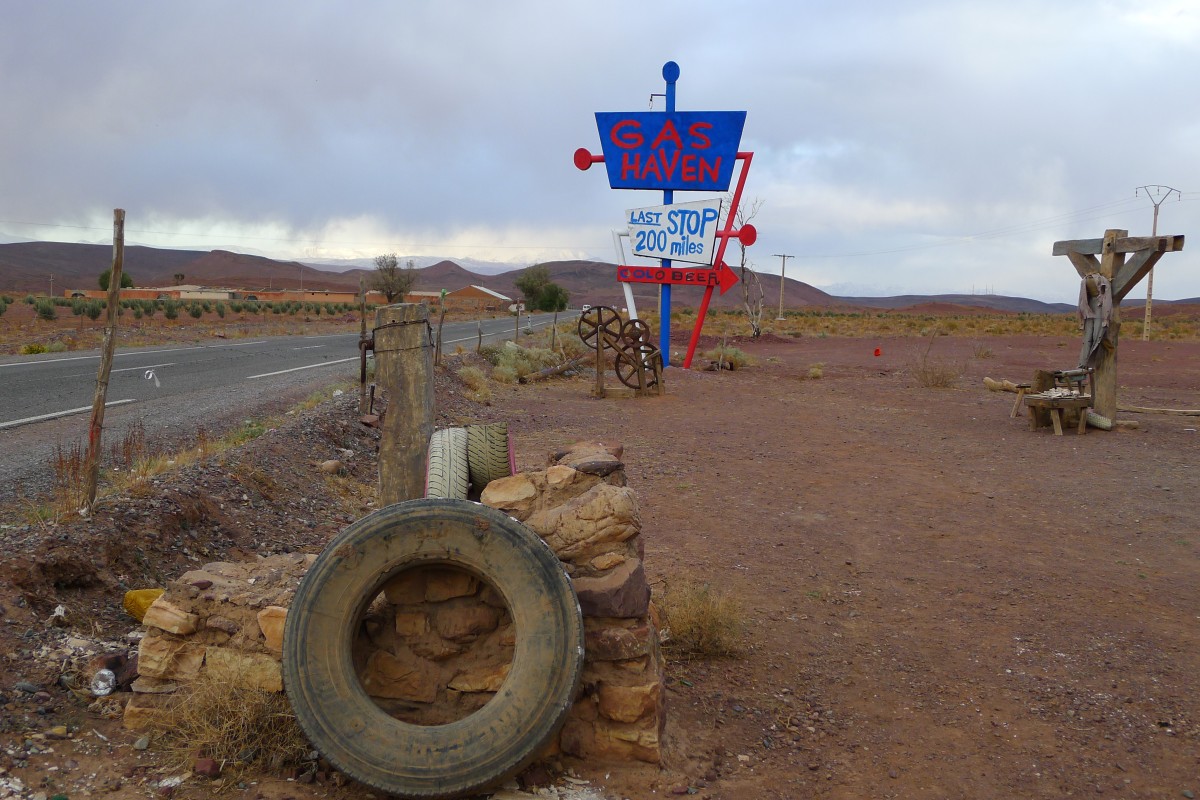 Zdjęcia: Okolice  Ouarzazate, Maroko południowe , Stacja Haven, MAROKO Zdjęcia: Okolice  Ouarzazate, Maroko południowe , Stacja Haven, MAROKO
