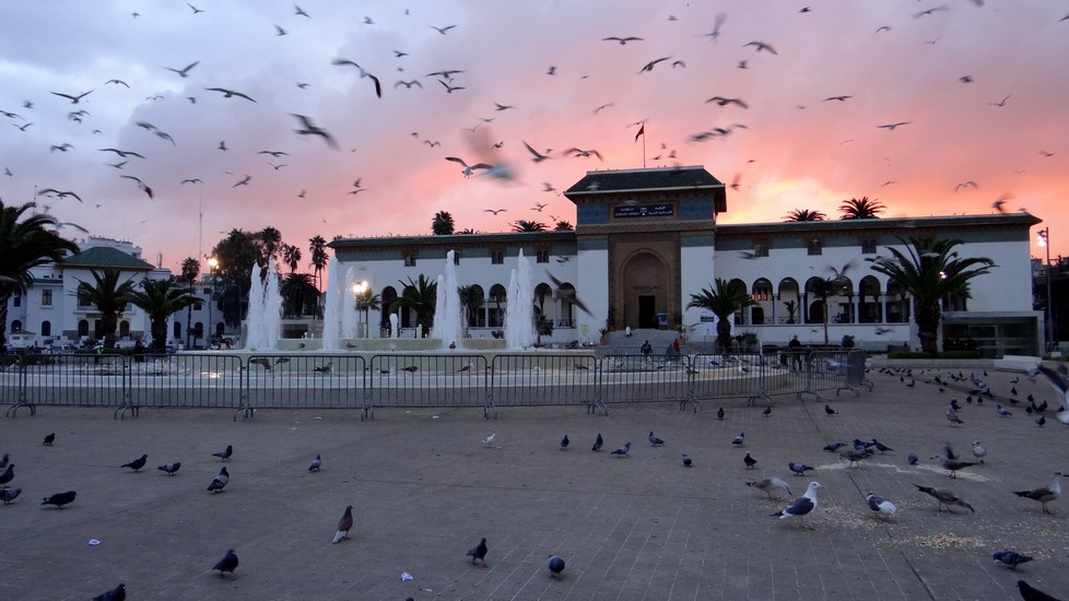 Zdjęcia: Casablanca, Casablanca-Settat, O wschodzie słońca, MAROKO Zdjęcia: Casablanca, Casablanca-Settat, O wschodzie słońca, MAROKO