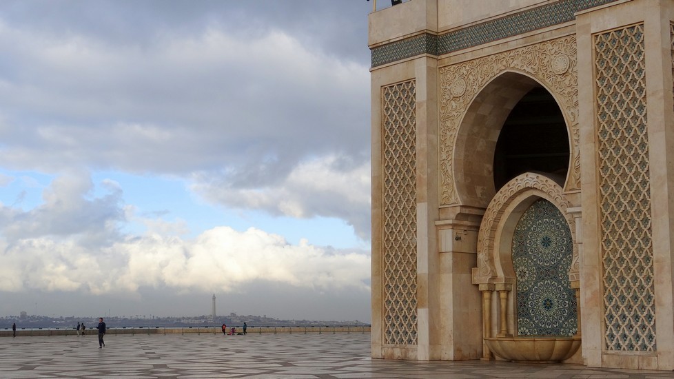 Zdjęcia: Casablanca, Casablanca-Settat, Meczet Hassana II, MAROKO Zdjęcia: Casablanca, Casablanca-Settat, Meczet Hassana II, MAROKO