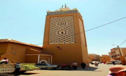 Zdjęcie MAROKO / - / TARUDANT / Minaret