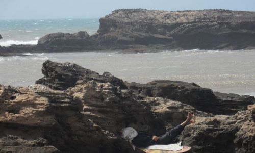 Zdjęcie MAROKO / Esaouira / Esaouira / Widok na Ocean Atlantycki