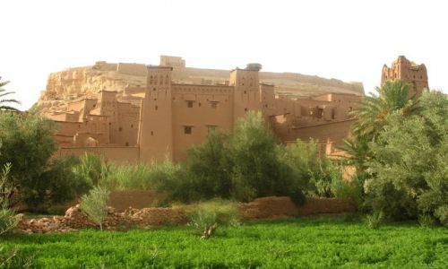Zdjęcie MAROKO / - / Ait Benhaddou / od wiek wieków stoi gliniane miasto
