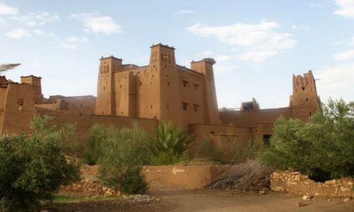 Zdjecie MAROKO / - / Ait Benhaddou / domostwa z gliny