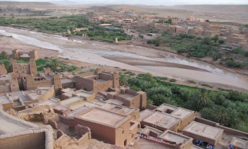 Zdjęcie MAROKO / - / Ait Benhaddou / Ait Benhaddou ze szczytu