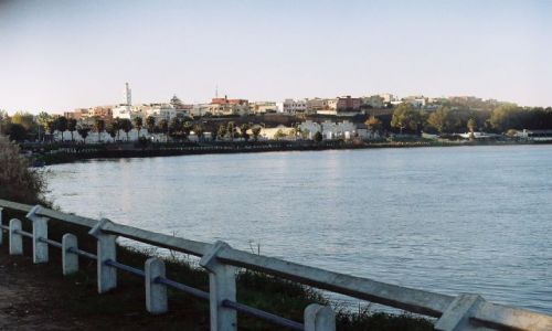 Zdjcie MAROKO / Kenitra / Kenitra / Kenitra i rzeka Subu