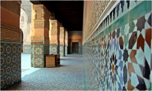 MAROKO / . / Marakesz / Medersa Ben Youssef