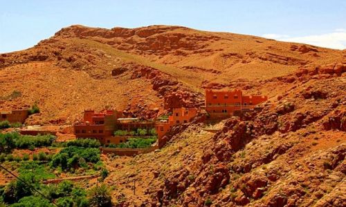 Zdjcie MAROKO / - / w drodze do OUARZAZATE / Dolina rzeki Dades #6