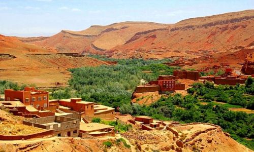 Zdjcie MAROKO / - / w drodze do OUARZAZATE / Dolina rzeki Dades #7