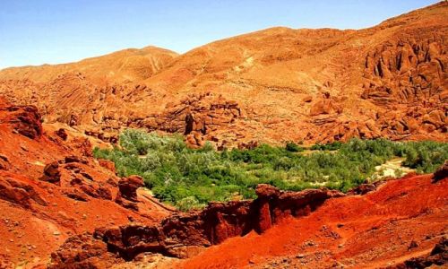 Zdjecie MAROKO / - / w drodze do OUARZAZATE / Dolina rzeki Dades #11
